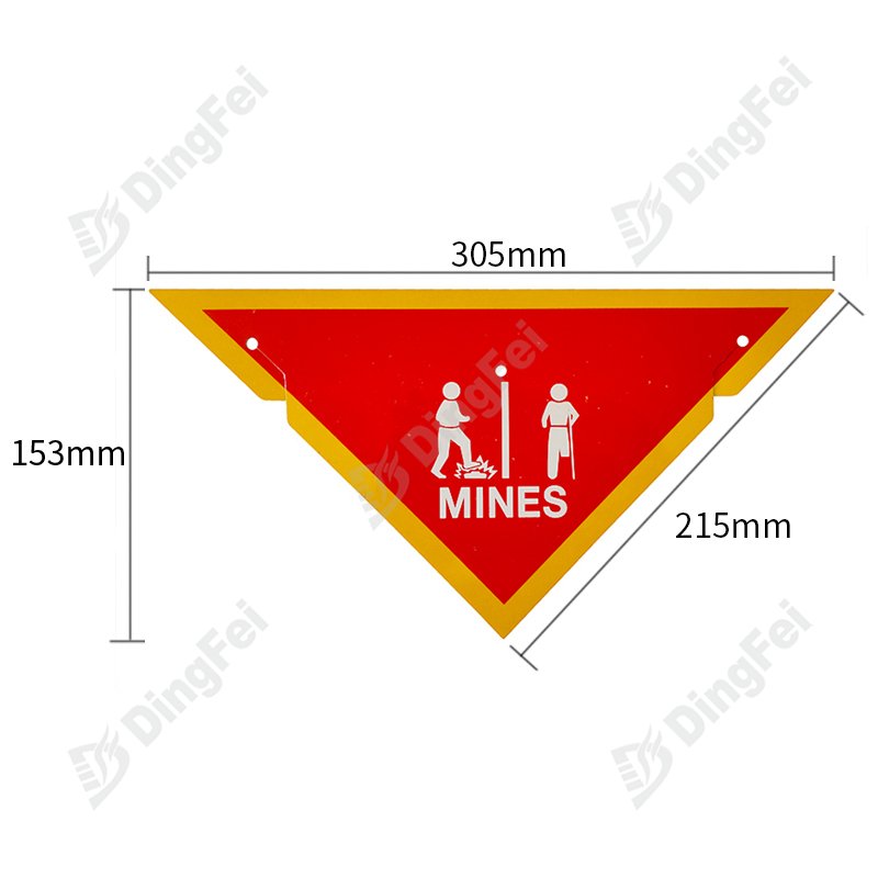 Mines Triangle Signs - 